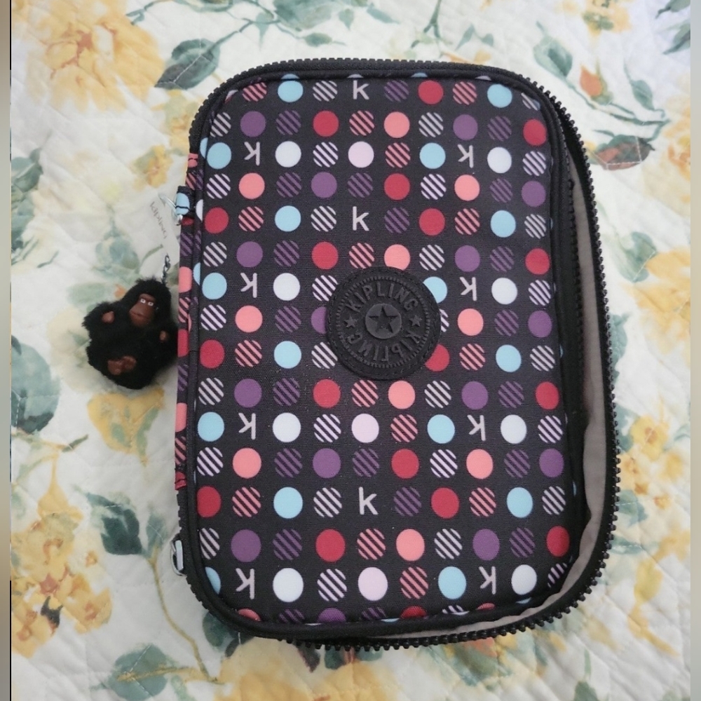 Kipling Polka Dot 100 Pens Case